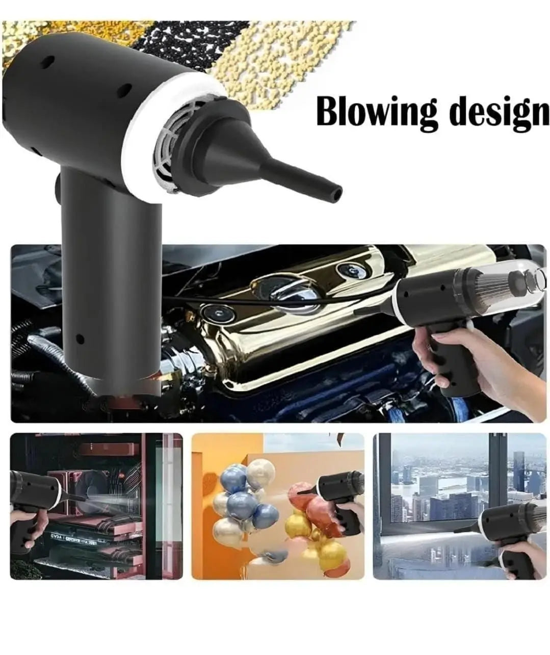 Portable Air Duster Wireless Vacuum Cleaner